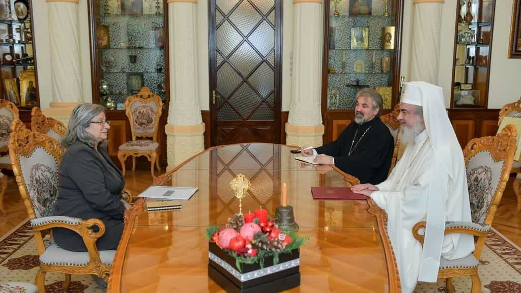Ambasadorul Israelului la Bucureşti în vizită la Patriarhia Română