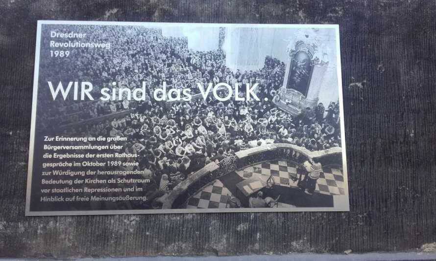 1989 - Revoluția la Dresda, în Catedrala SfinteiTreimi 
