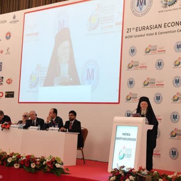 Patriarhul Ecumenic la Summitul Economic din Eurasia