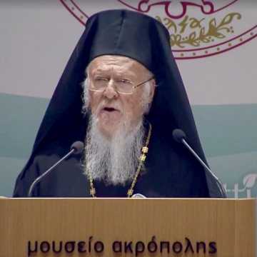 Patriarhul Ecumenic la Simpozionul Ecologic International din Atena