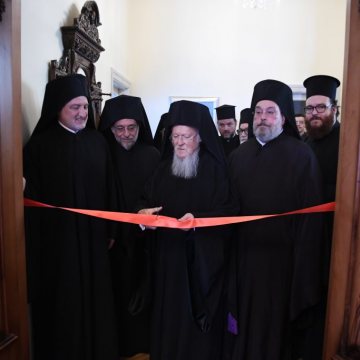 Inaugurarea salii sinodale de la Manastirea Halki