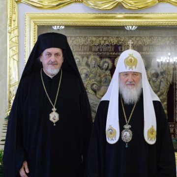 Patriarhul Kirill s-a intalnit cu delegatia Patriarhiei Ecumenice