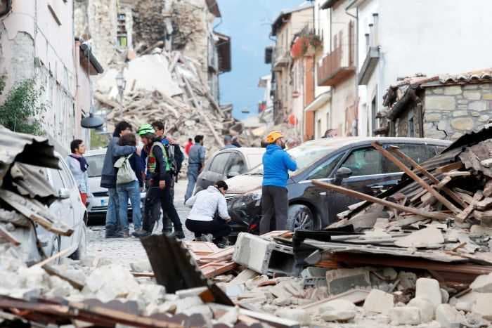 Earthquake Italy Amatrice