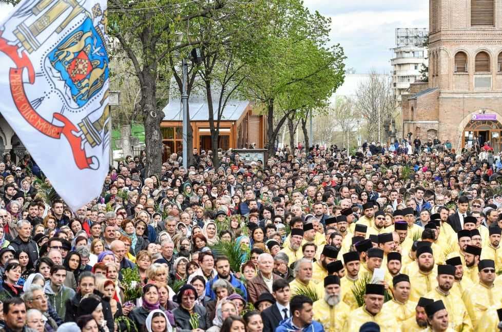 Procesiunea de Florii în Capitală