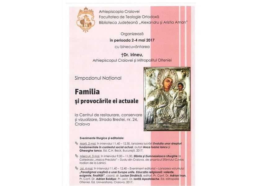 afis Conferinţă Craiova