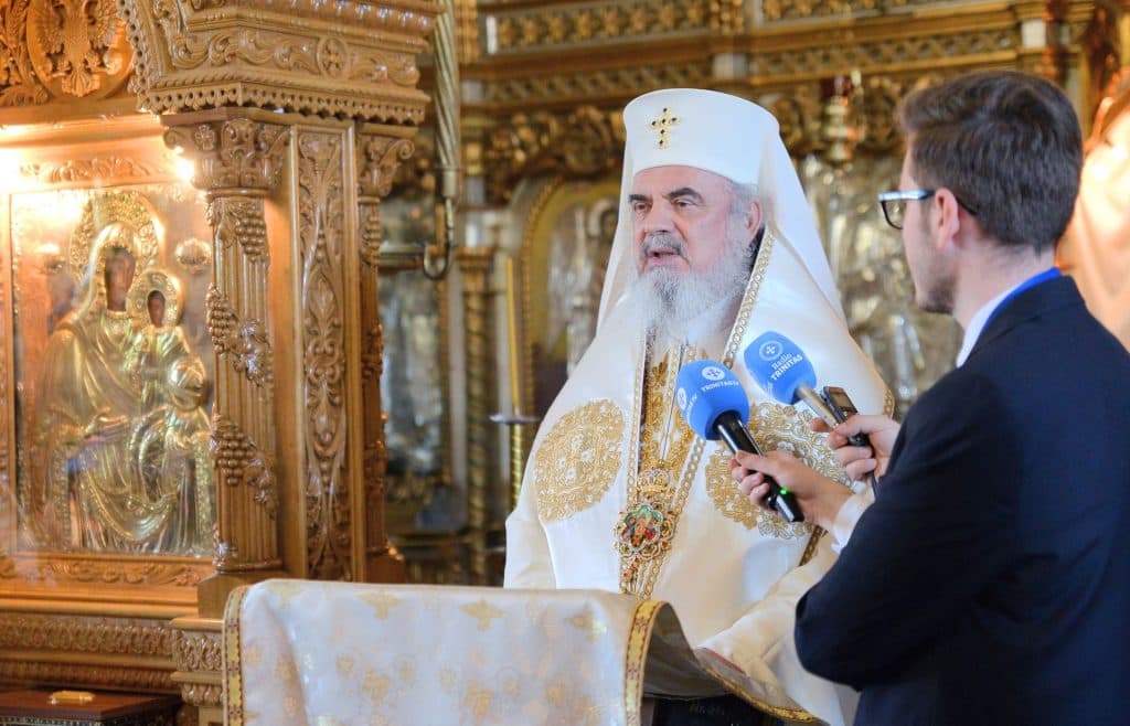 Patriarhul Daniel la Tiganesti