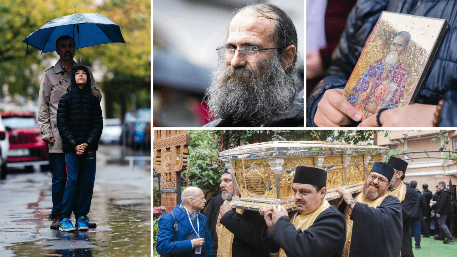 FOTO: Credincioși din București au participat la proclamarea locală a canonizării Sfântului Constantin Sârbu