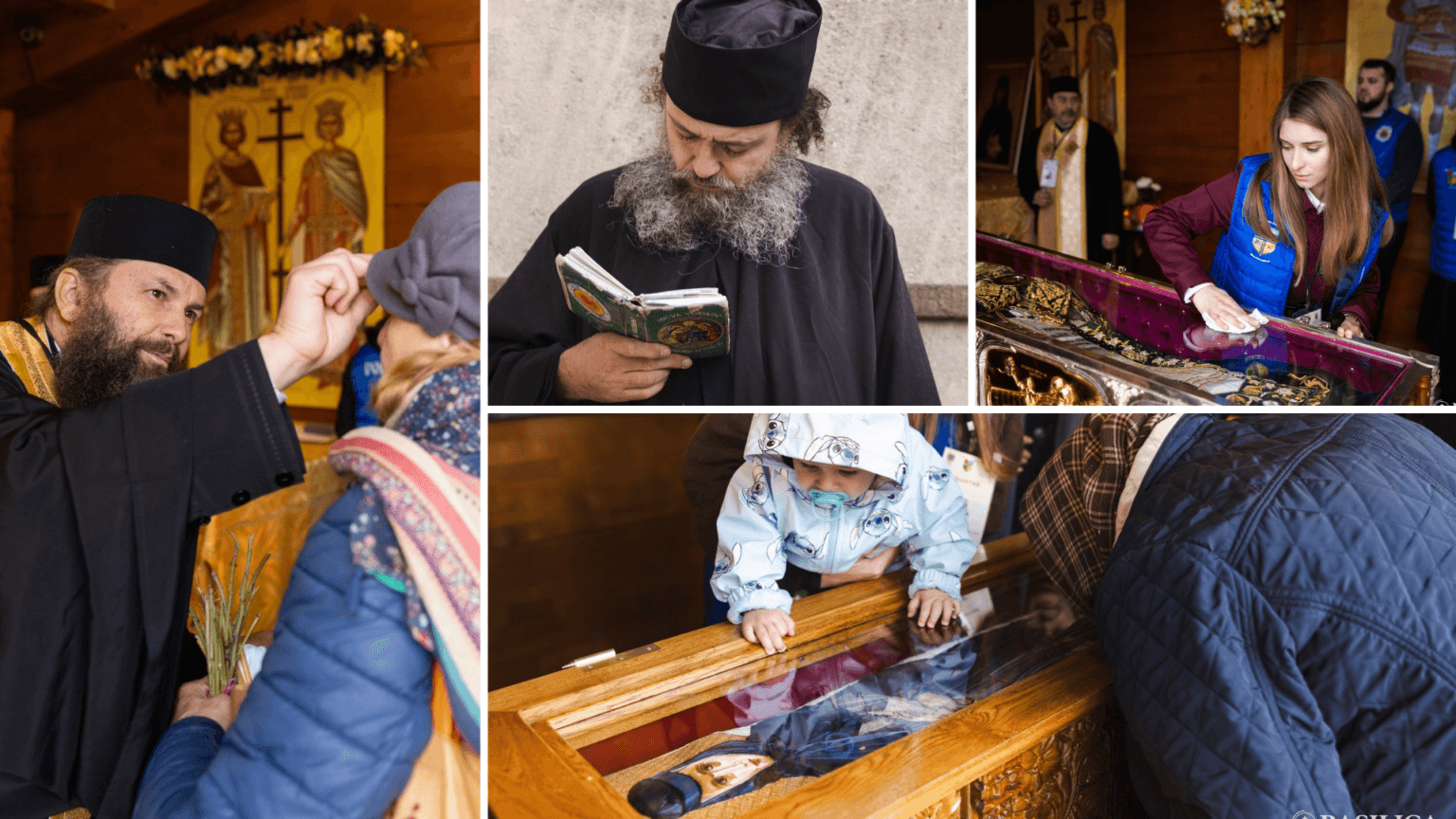 În imagini: Închinători pe Dealul Patriarhiei de sărbătoarea Sfântului Mare Mucenic Dimitrie