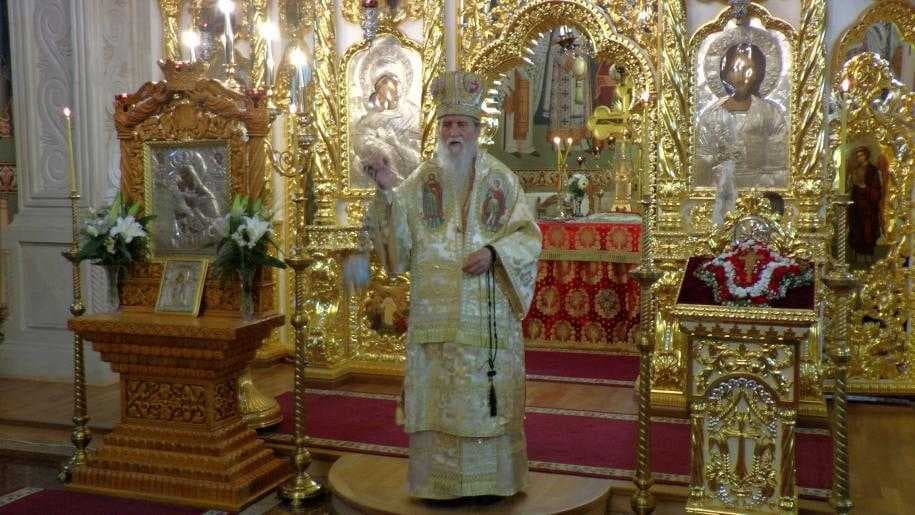Slujbă arhierească la Biserica Sfântul Spiridon