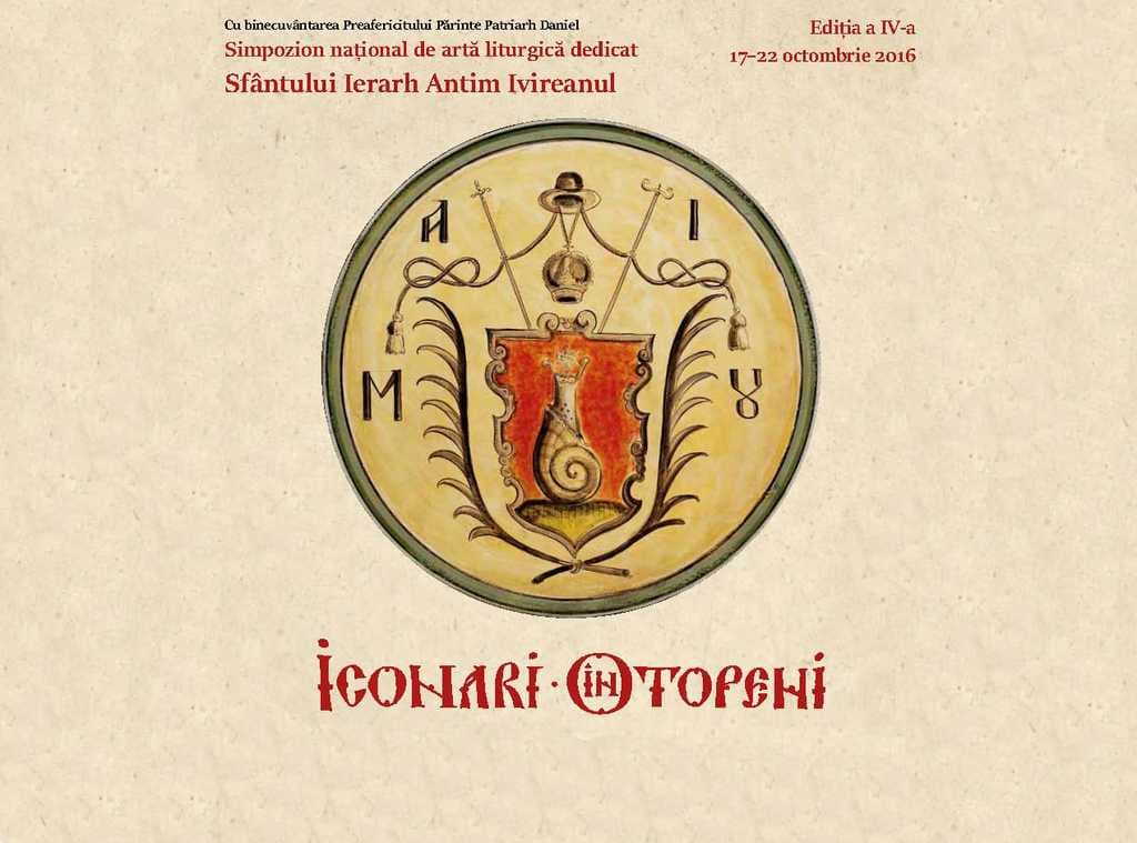 Iconari în Otopeni: ediţia de anul acesta este consacrată Sf. Ier. Martir Antim Ivireanul