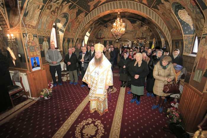 PS Andrei slujind la Mărcuş - jud. Harghita