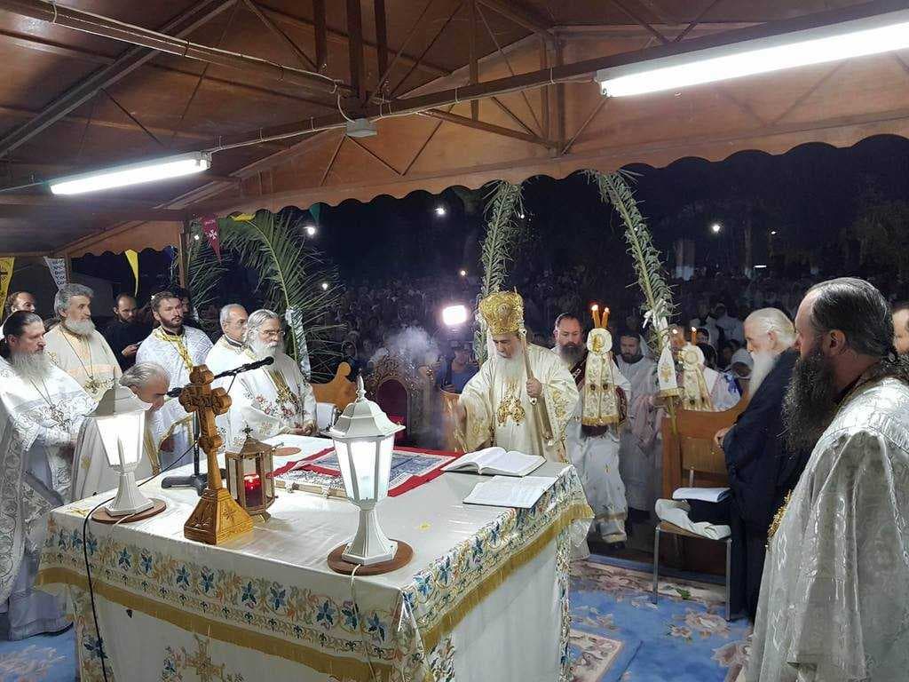 Slujire Patriarhul Ierusalimului pe Muntele Taborului (4)