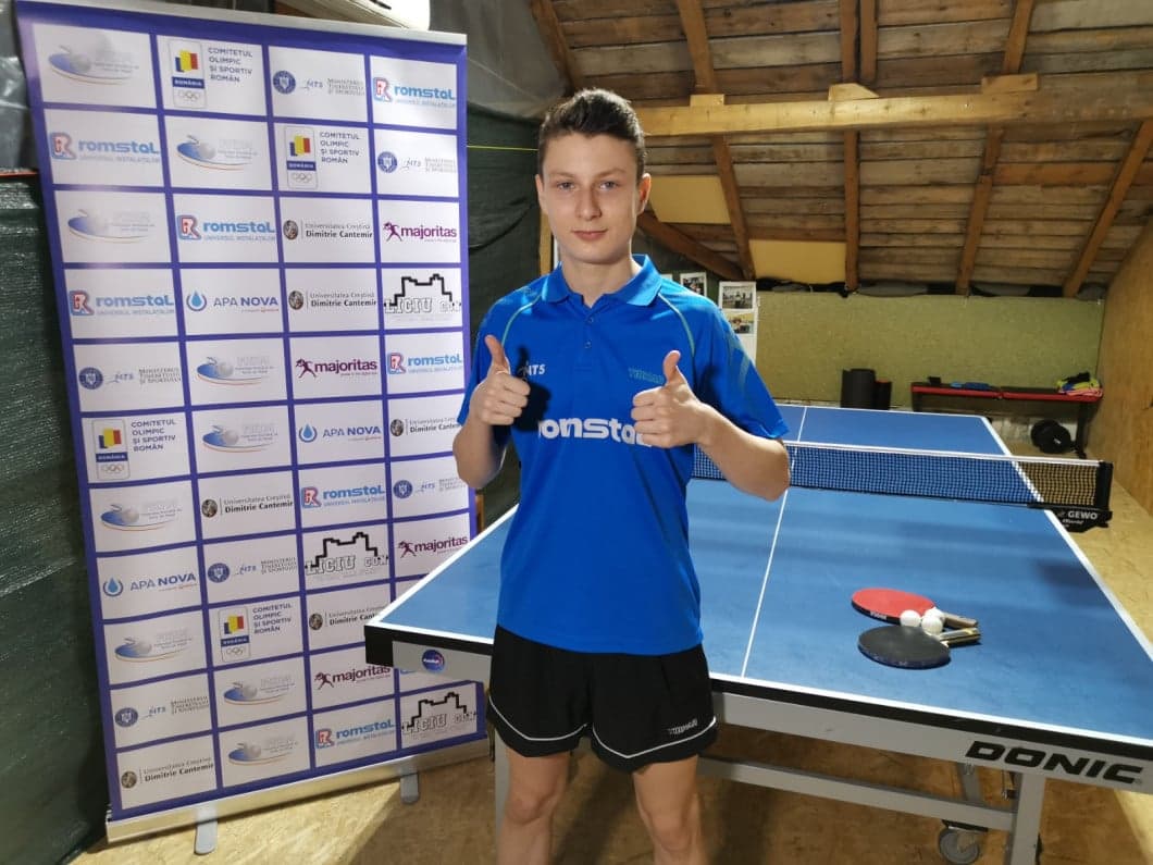 Campion mondial la tenis de masă: Mereu mi-a plăcut să merg la Biserică