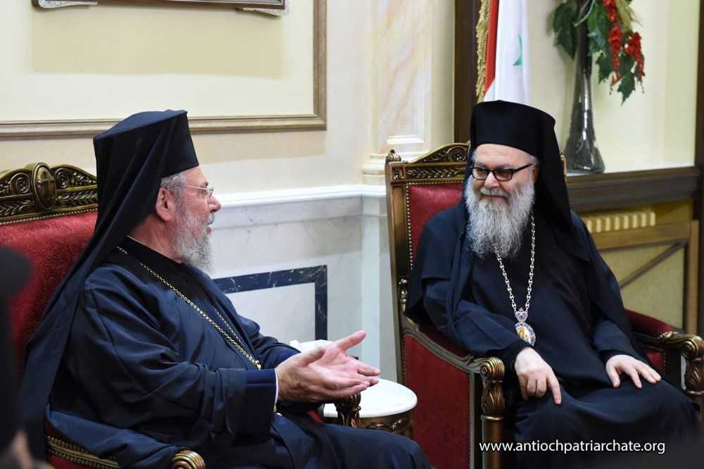 Patriarhul Ioan al Antiohiei în vizită oficială în Cipru
