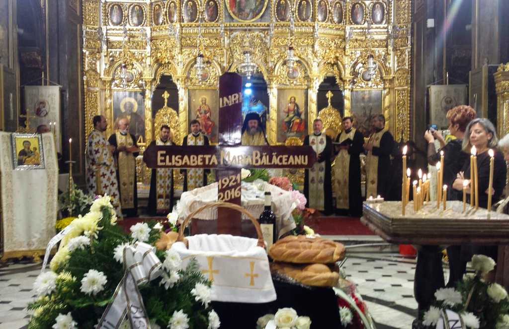 Înmormântare Elisabeta Maria Bălăceanu-Stolnici
