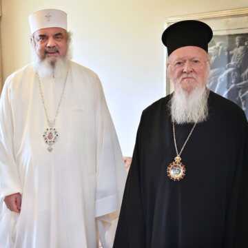 Patriarch Daniel and Patriarch Bartholomew