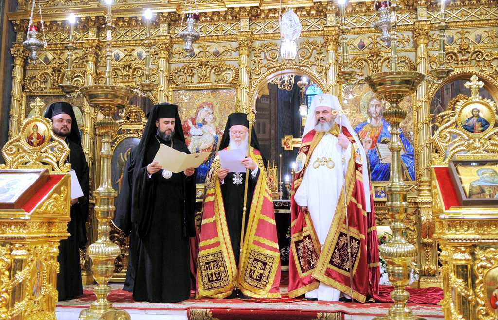 Patriarhul României şi Patriarhul Ecumenic