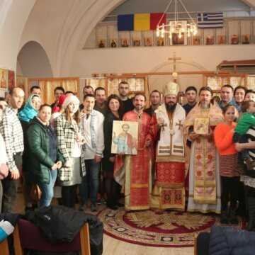 PS Macarie la slujba Sfântului Arhidiacon Ștefan