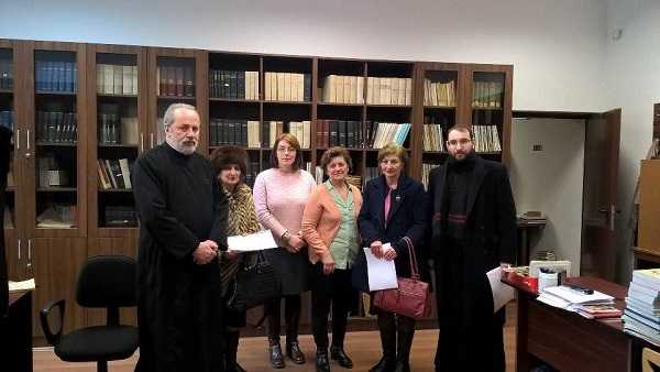 Donatie de carte - Biblioteca Arhiepiscopiei Craiovei