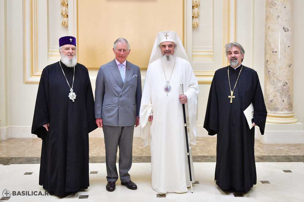 His Royal Highness Charles, Prince of Wales, pays visit to the Romanian Patriarchate