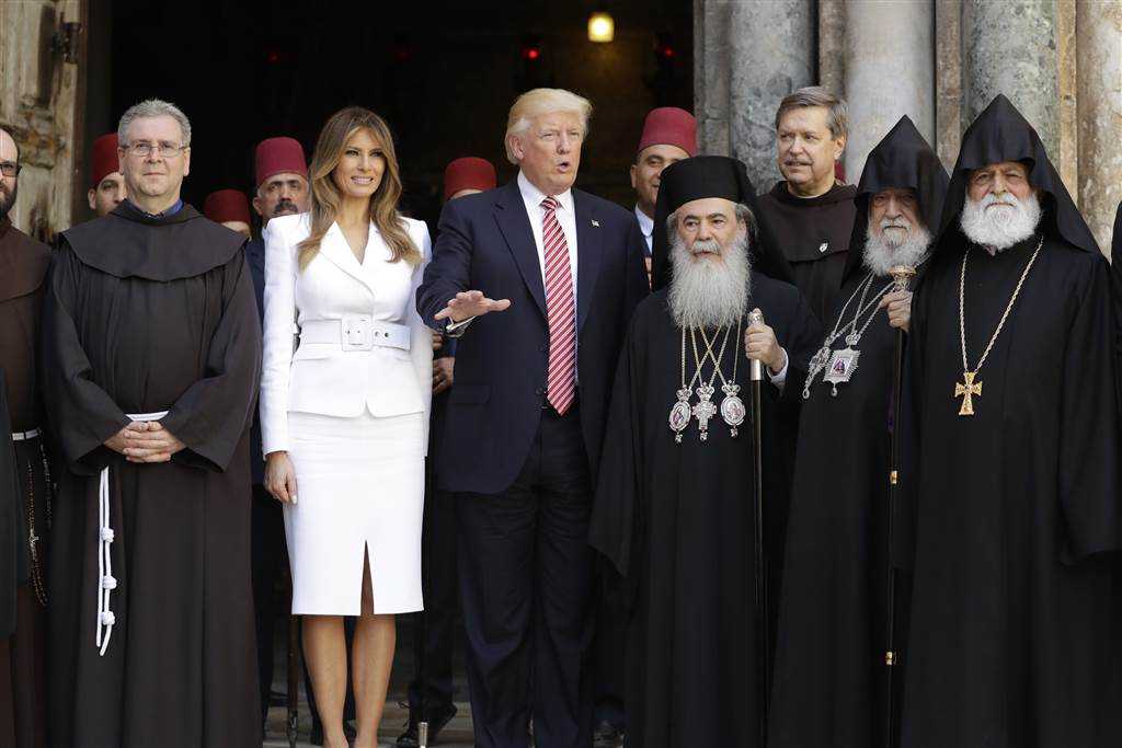 Preşedintele SUA a vizitat Biserica Sfântului Mormânt
