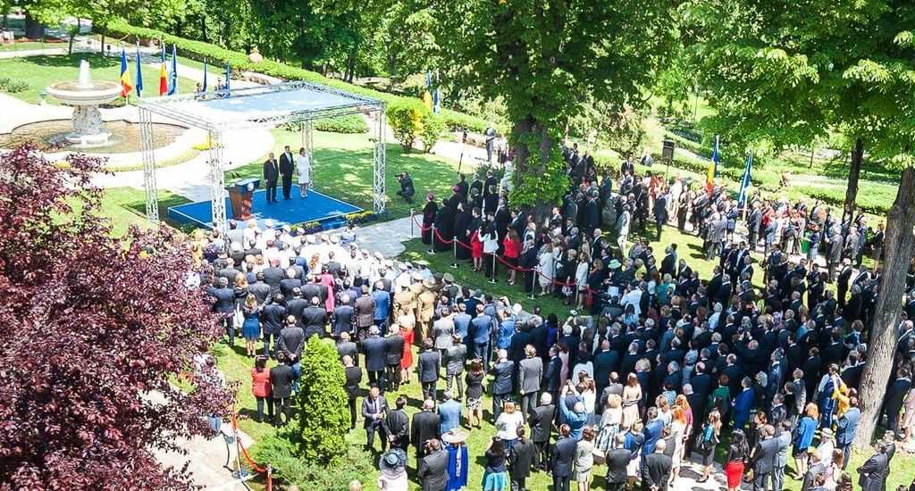 Reception offered at Cotroceni Palace on Europe Day 2017