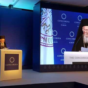 Ecumenical Patriarch Bartholomew Concordia Summit 2017