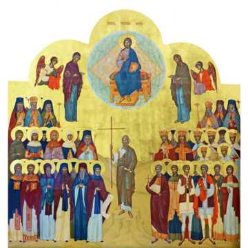 Icoana Sfintii Romani - Biserica Sfintii Romani Sector 3 II