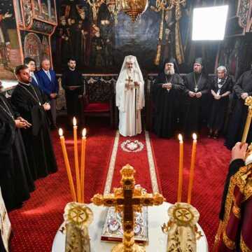 Patriarhul Daniel a aniversat 66 de ani prin rugaciune in Paraclisul istoric al Resedintei Patriarhale