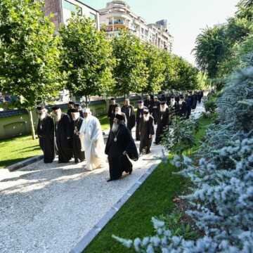 Patriarhul Daniel si membrii Sfantului Sinod al Bisericii Ortodoxe Romane au vizitat Parcul Resedintei Patriarhale (10)