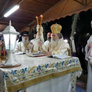 Slujire Patriarhul Ierusalimului pe Muntele Taborului (2)