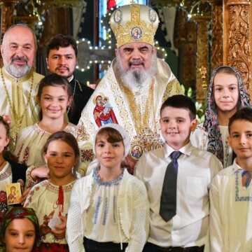 Patriarhul Daniel la sfintirea Bisericii Serban Voda din Bucuresti