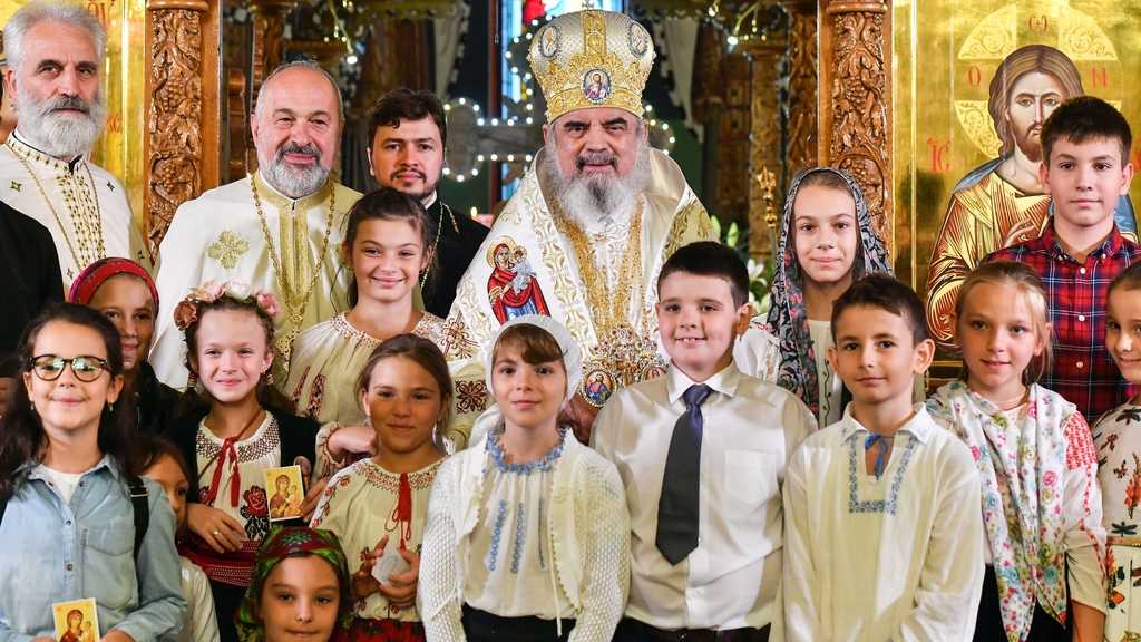 Patriarhul Daniel la sfintirea Bisericii Serban Voda din Bucuresti