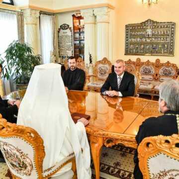 Patriarhul Daniel si Ambasadorul Republicii Belarus