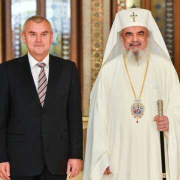 Patriarhul Daniel si Ambasadorul Republicii Belarus