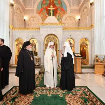 Patriarhul Daniel s-a intalnit cu Patriarhul Kiril