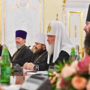 Patriarhul Daniel si Patriarhul Kirill Moscova