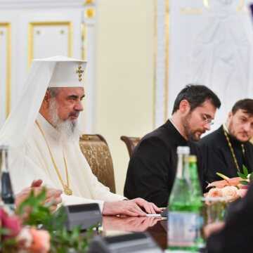 Patriarhul Daniel si Patriarhul Kirill Moscova