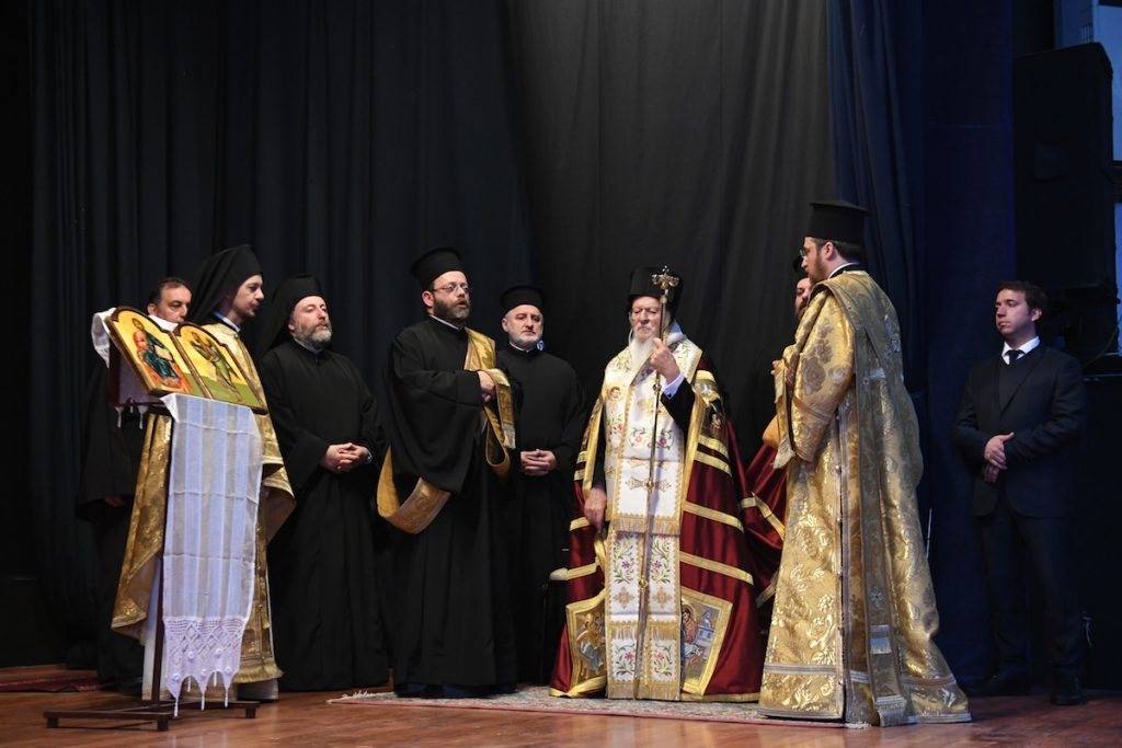 Patriarhul Ecumenic Bartolomeu la liturghia de la Mudanya