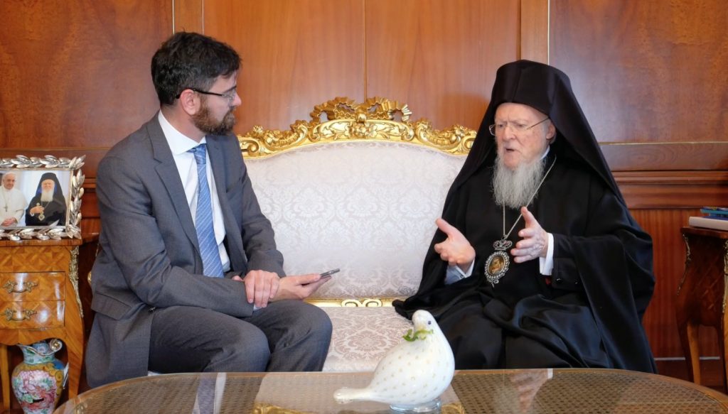 Patriarhul Ecumenic interviu Kosmos Scoala din Halki