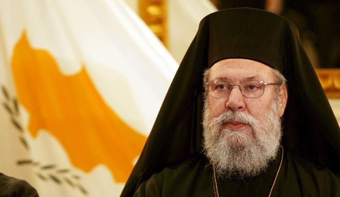 Arhiepiscopul Hrisostom al Ciprului