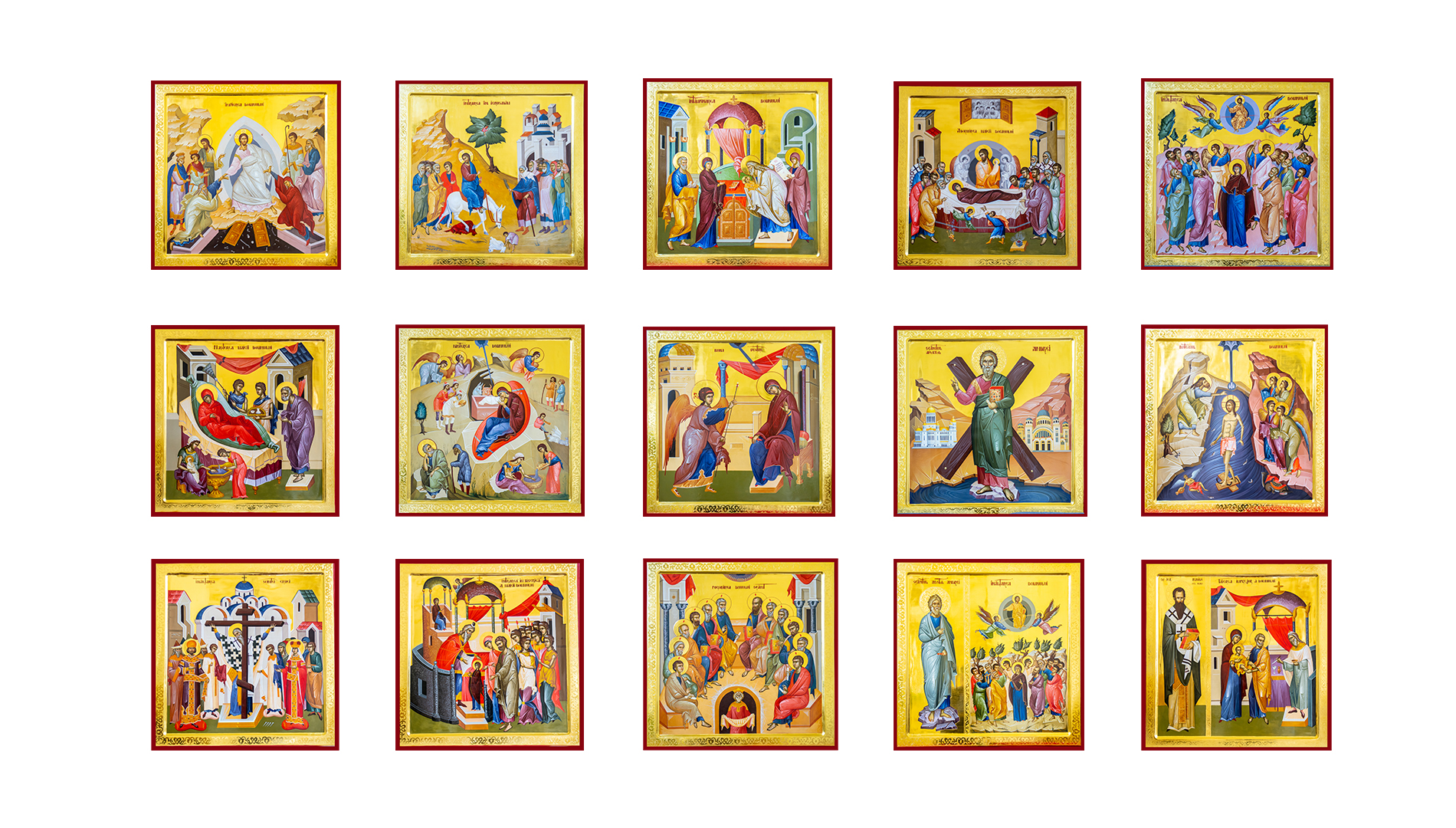 Mănăstirea Putna a donat 16 icoane pentru Catedrala Națională