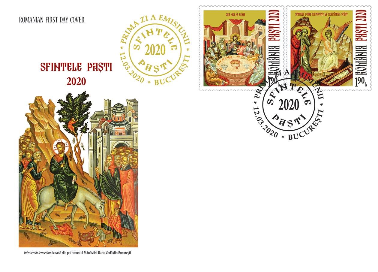 Romfilatelia: Postage stamp issue dedicated to Holy Easter ...