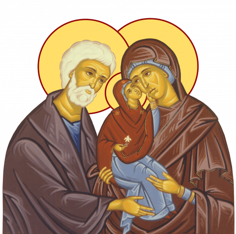 Holy & Righteous Ancestors of God, Joachim and Anna; †) Ven. Kyriakos of Tazlau; †) Ven. Onuphrius of Vorona; Commemoration of the Holy Fathers of the Third Ecumenical Council